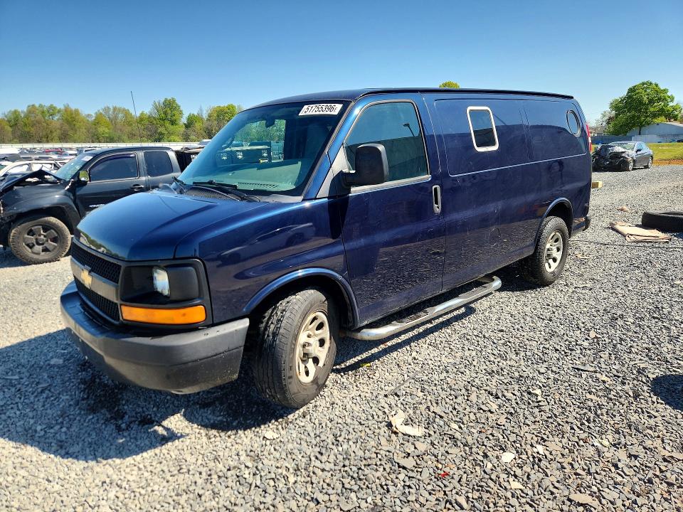 51755396 :رقم المزاد ، 1GCSGAFX8D1125892 vin ، 2013 Chev Express G1500 مزاد بيع