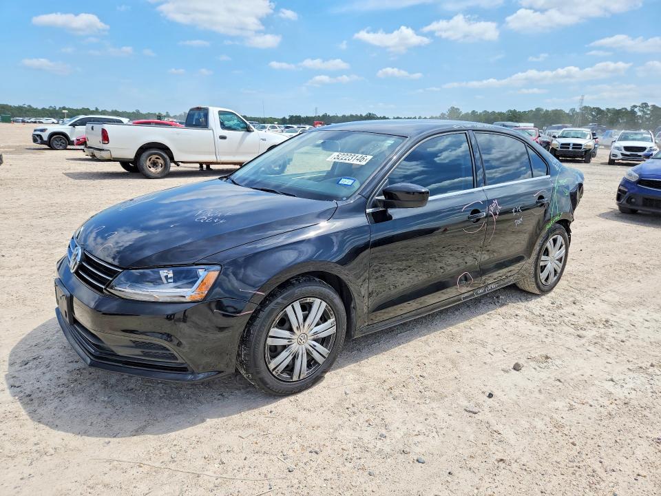 52223146 :رقم المزاد ، 3VW2B7AJ9HM282485 vin ، 2017 Volkswagen Jetta مزاد بيع