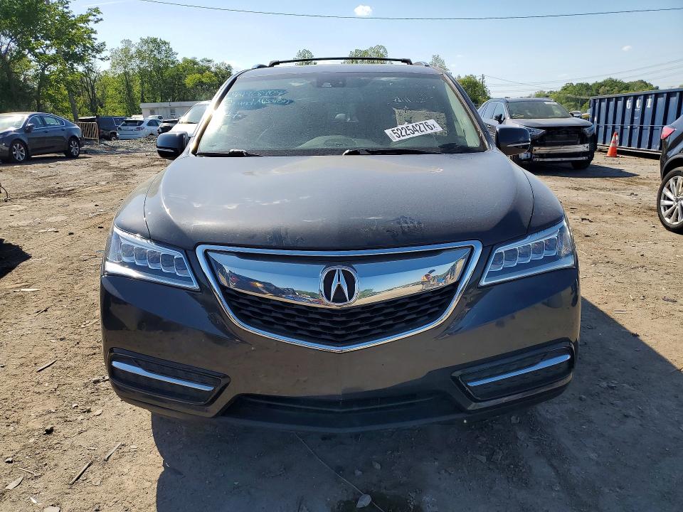 Продажа на аукционе авто 2014 Acura Mdx, vin: 5FRYD3H40EB016352, номер лота: 52254276