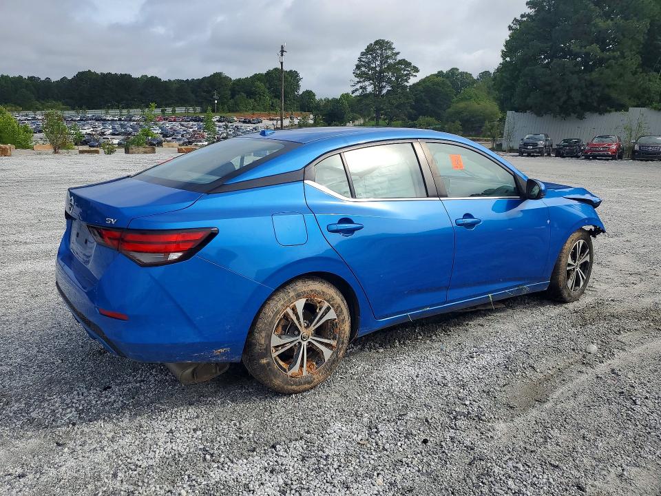 55162286 :رقم المزاد ، 3N1AB8CV2LY211198 vin ، 2020 Nissan Sentra مزاد بيع