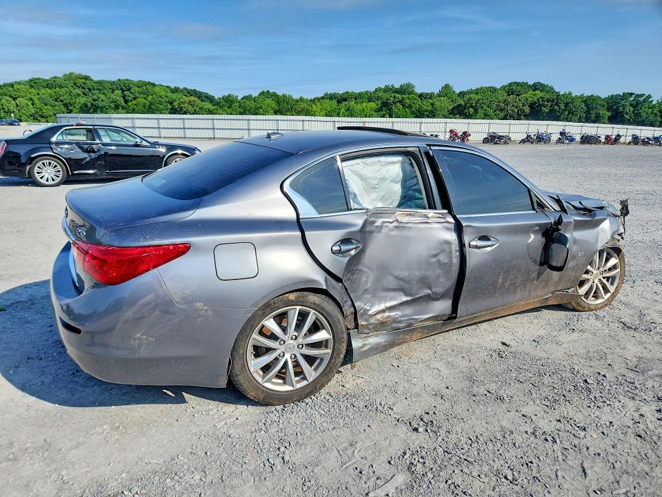2015 Infiniti Q50 მანქანა იყიდება აუქციონზე, vin: JN1BV7AR8FM422019, აუქციონის ნომერი: 55200796