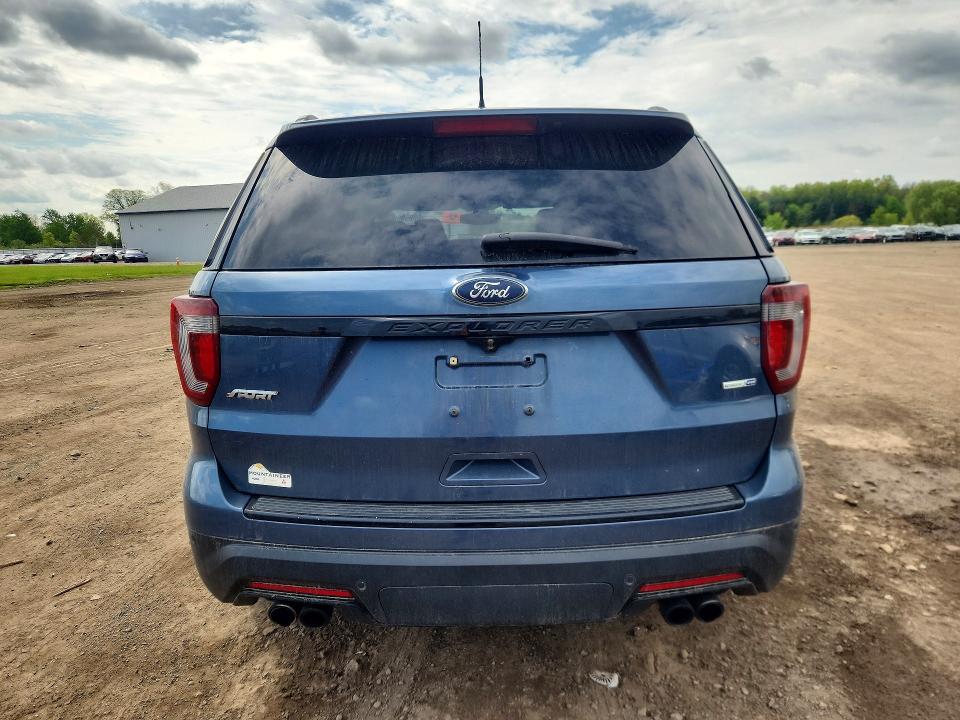 2018 Ford Explorer მანქანა იყიდება აუქციონზე, vin: 1FM5K8GT6JGA53692, აუქციონის ნომერი: 52998006