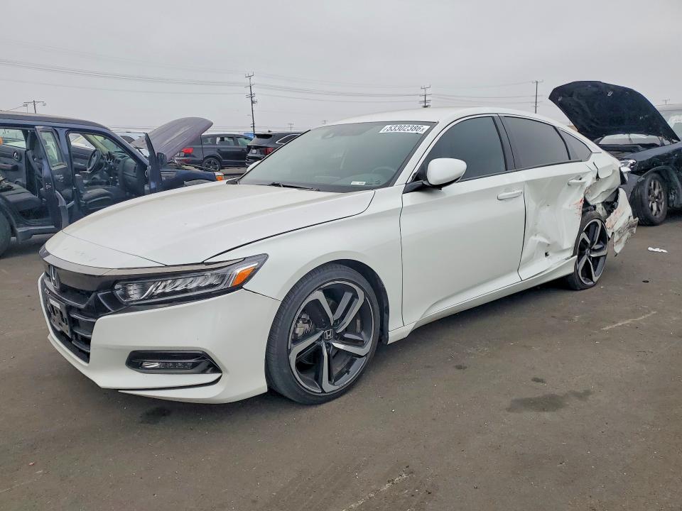 Aukcja sprzedaży 2018 Honda Accord, vin: 1HGCV1F38JA048154, numer aukcji: 53302386
