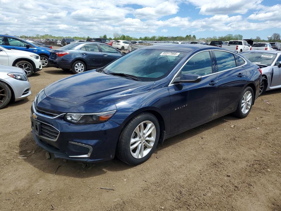 Auction sale of the 2018 Chevrolet Malibu, vin: 1G1ZD5STXJF166422, lot number: 53317866