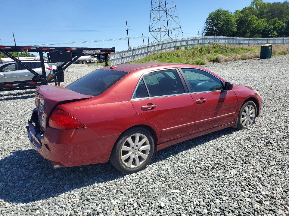 53062916 :رقم المزاد ، 1HGCM66567A042847 vin ، 2007 Honda Accord مزاد بيع