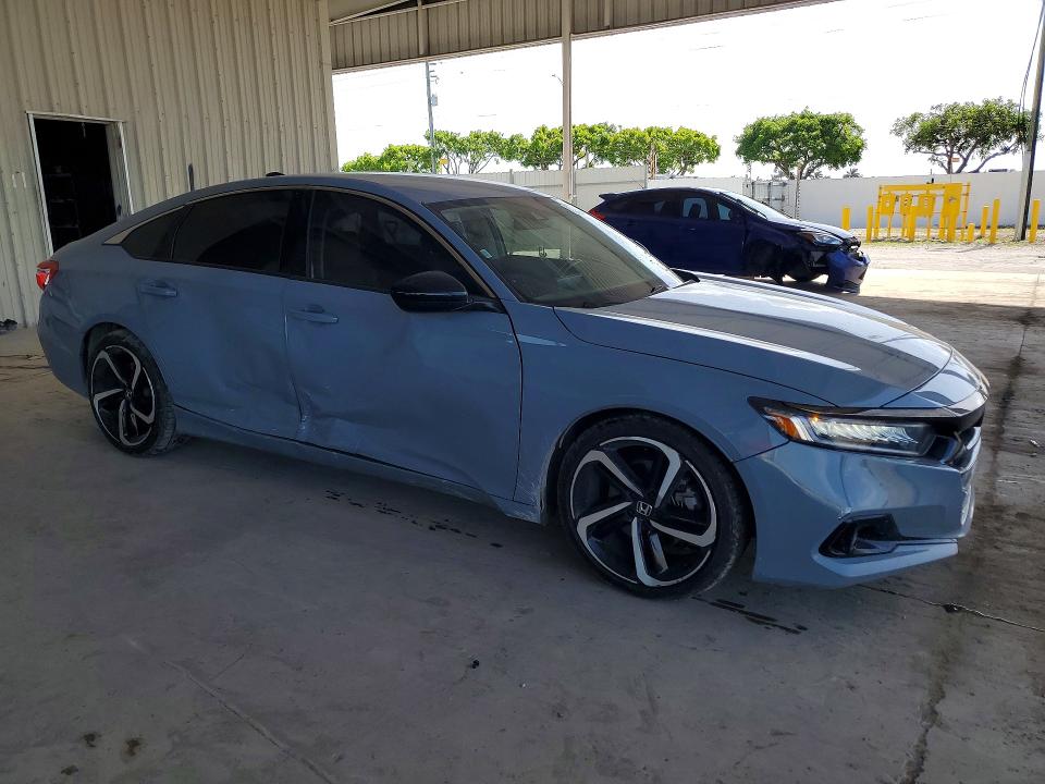 54910376 :رقم المزاد ، 1HGCV1F47NA096162 vin ، 2022 Honda Accord مزاد بيع