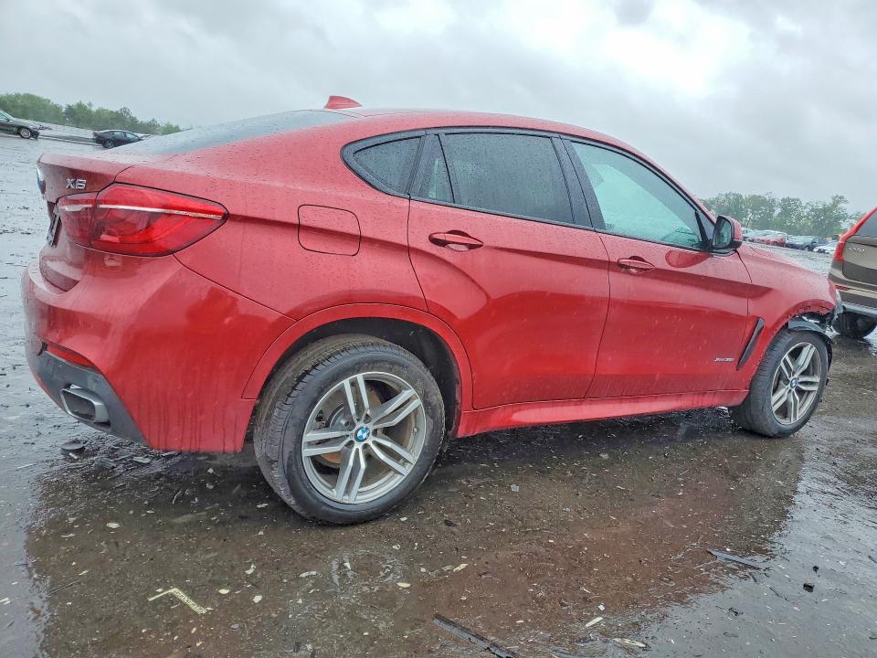 53624966 :رقم المزاد ، 5UXKU2C3XH0X47033 vin ، 2017 Bmw X6 مزاد بيع