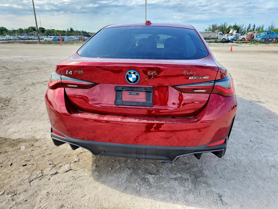 Aukcja sprzedaży 2025 Bmw I4, vin: WBY23HD0XSFT99569, numer aukcji: 54800656