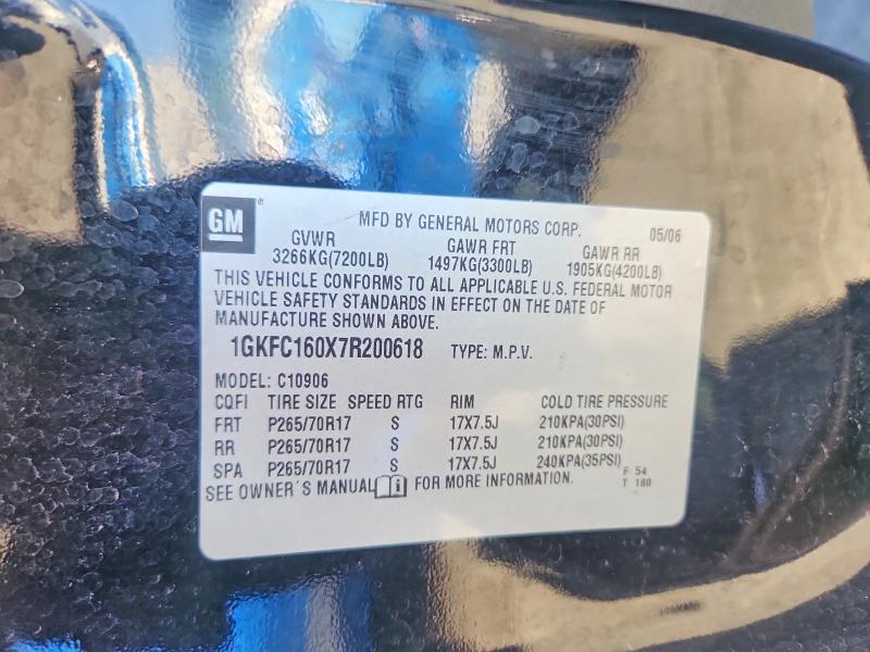 Aukcja sprzedaży 2007 Gmc Yukon Xl, vin: 1GKFC160X7R200618, numer aukcji: 53796066