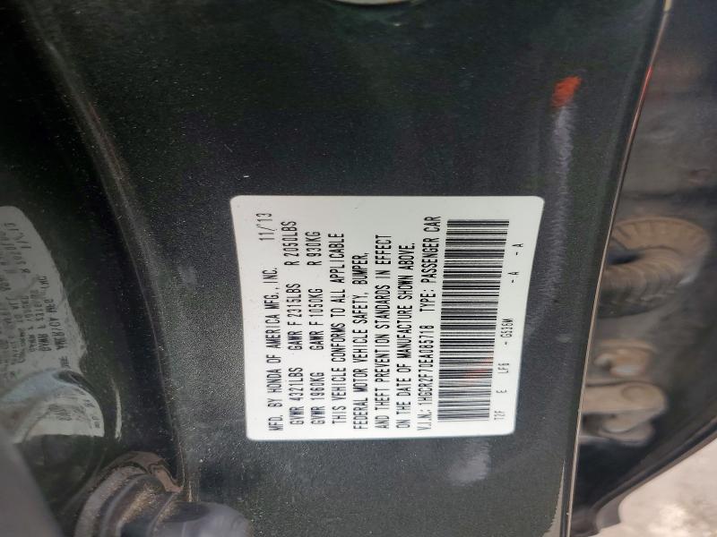 Продажа на аукционе авто 2014 Honda Accord, vin: 1HGCR2F70EA085718, номер лота: 54649006