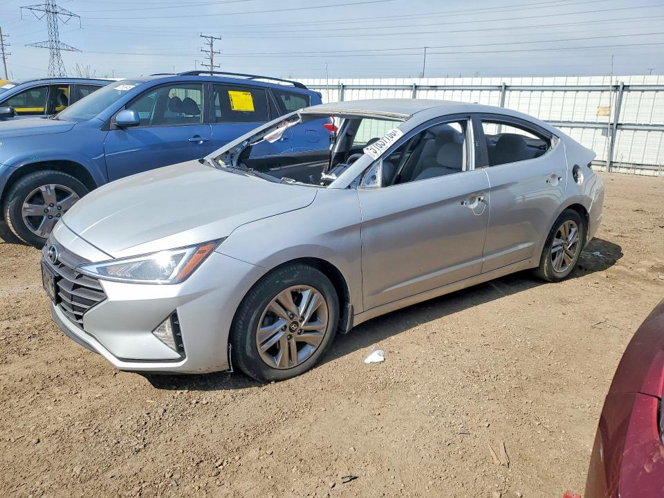2019 Hyundai Elantra მანქანა იყიდება აუქციონზე, vin: 5NPD84LF4KH408704, აუქციონის ნომერი: 51637706