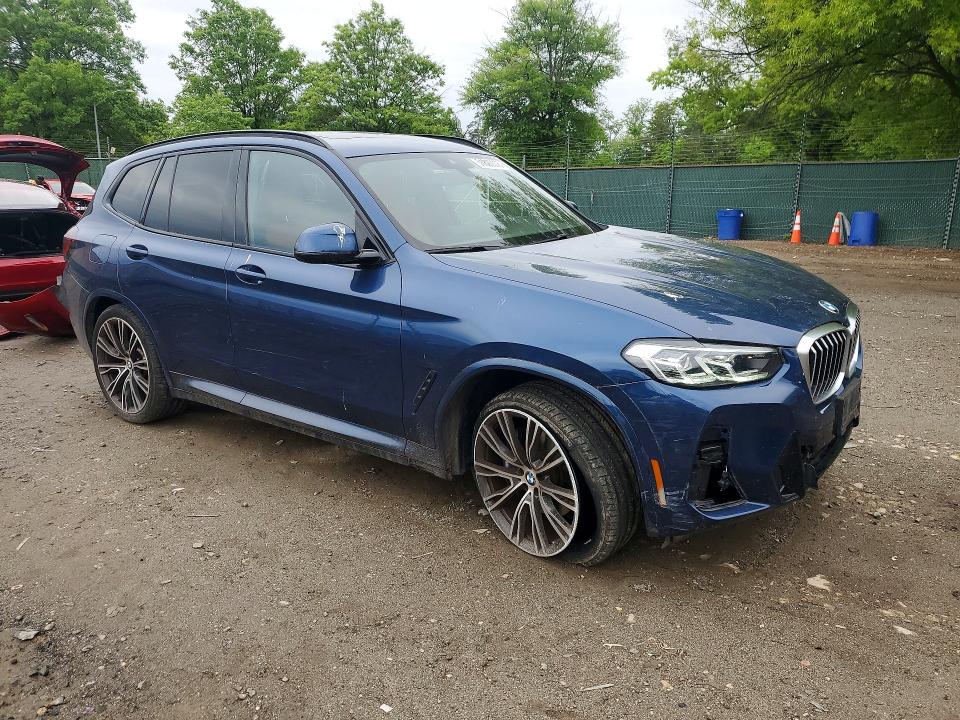 51820576 :رقم المزاد ، WBX57DP03NN173992 vin ، 2022 Bmw X3 مزاد بيع