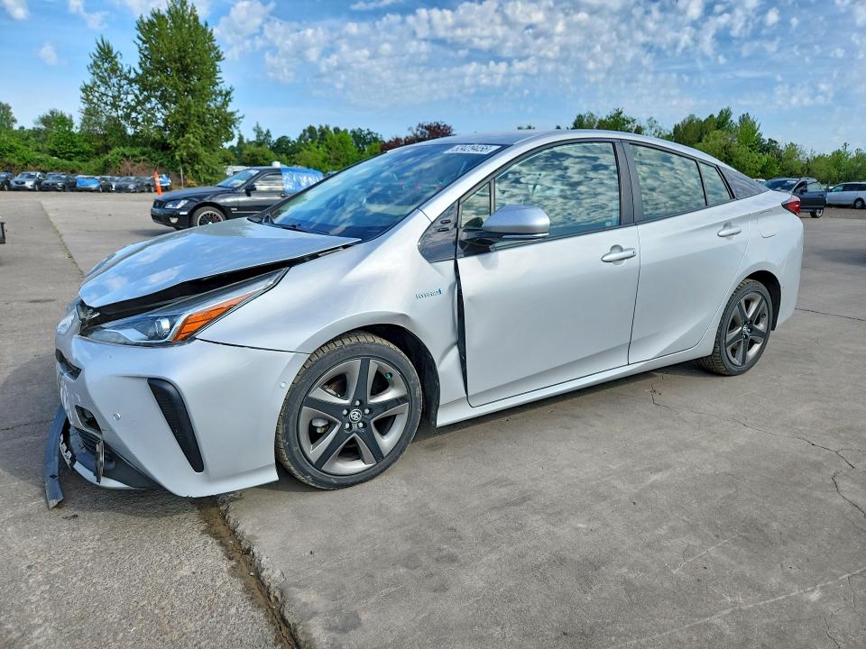 53429456 :رقم المزاد ، JTDKARFU6K3072312 vin ، 2019 Toyota Prius مزاد بيع