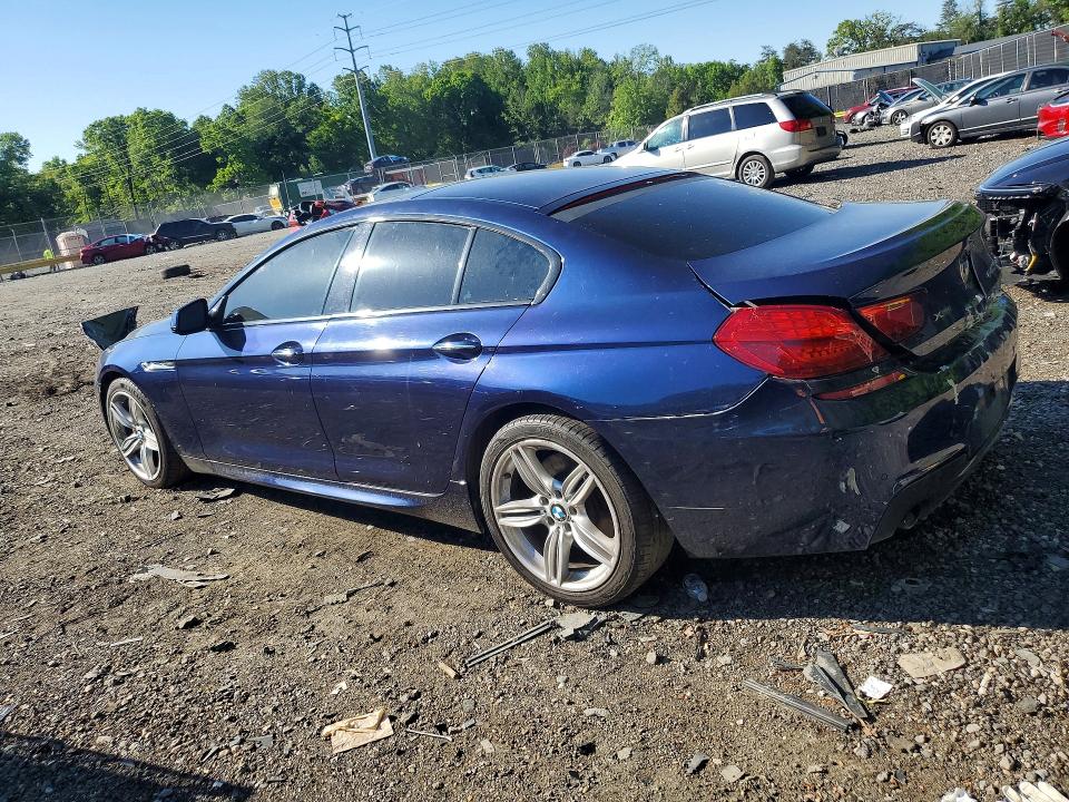 52027836 :رقم المزاد ، WBA6B8C50FD453768 vin ، 2015 Bmw 640 مزاد بيع