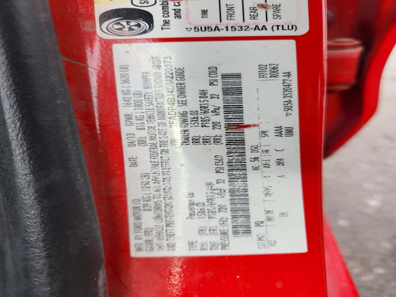 51489136 :رقم المزاد ، 3FADP4BJ4DM220373 vin ، 2013 Ford Fiesta مزاد بيع