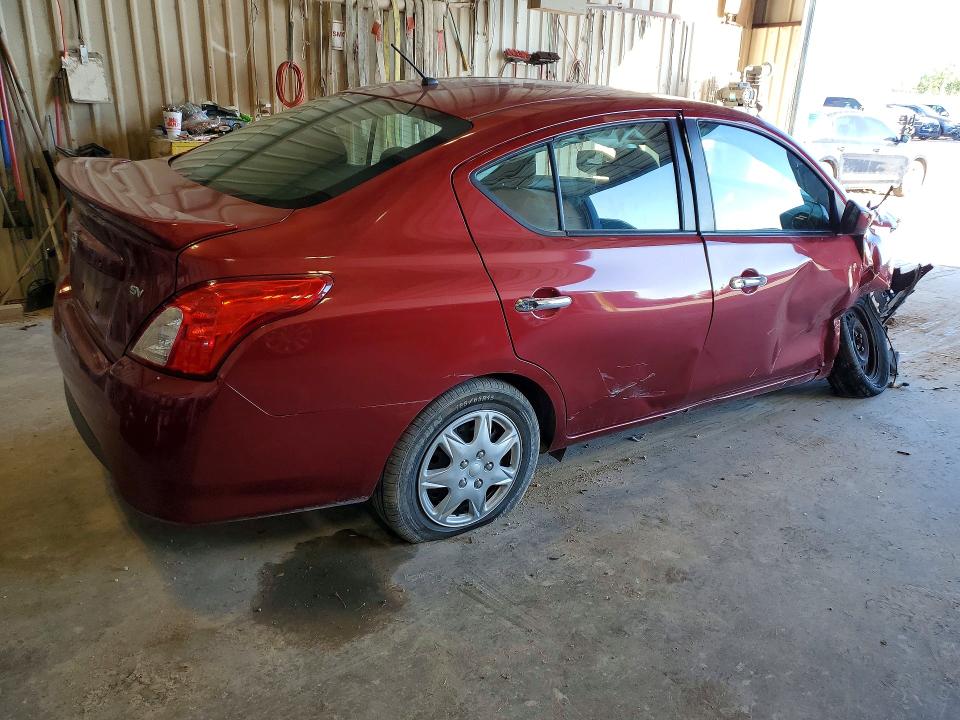 53532206 :رقم المزاد ، 3N1CN7AP9KL842136 vin ، 2019 Nissan Versa مزاد بيع