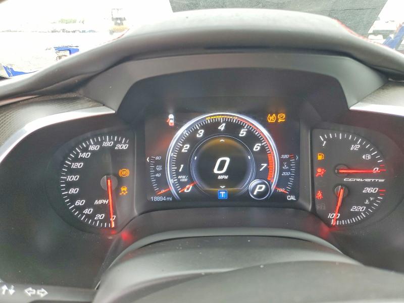 52881086 :رقم المزاد ، 1G1YM2D76K5107451 vin ، 2019 Chevrolet Corvette مزاد بيع