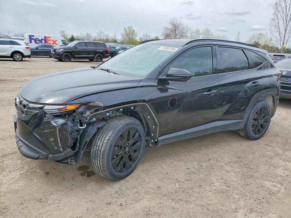 2022 Hyundai Tucson მანქანა იყიდება აუქციონზე, vin: KM8JCCAE1NU107268, აუქციონის ნომერი: 51655756