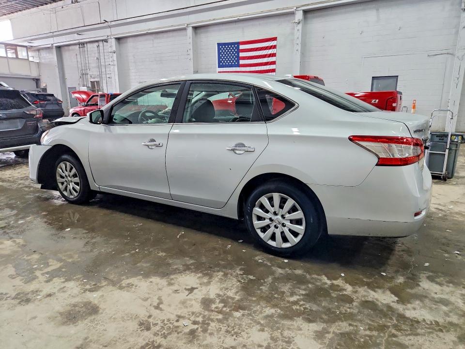 2014 Nissan Sentra მანქანა იყიდება აუქციონზე, vin: 1N4AB7AP1EN855258, აუქციონის ნომერი: 55150316