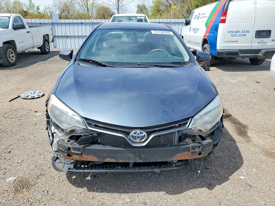 51134166 :رقم المزاد ، 2T1BURHE4FC309325 vin ، 2015 Toyota Corolla مزاد بيع