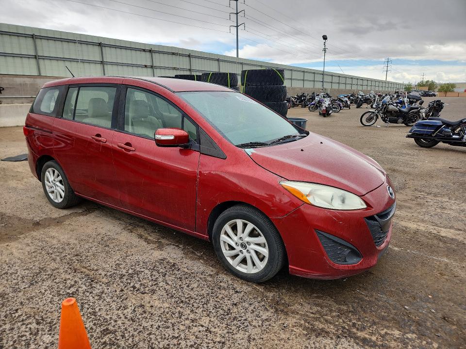 2013 Mazda 5 მანქანა იყიდება აუქციონზე, vin: JM1CW2BL0D0155412, აუქციონის ნომერი: 52427696