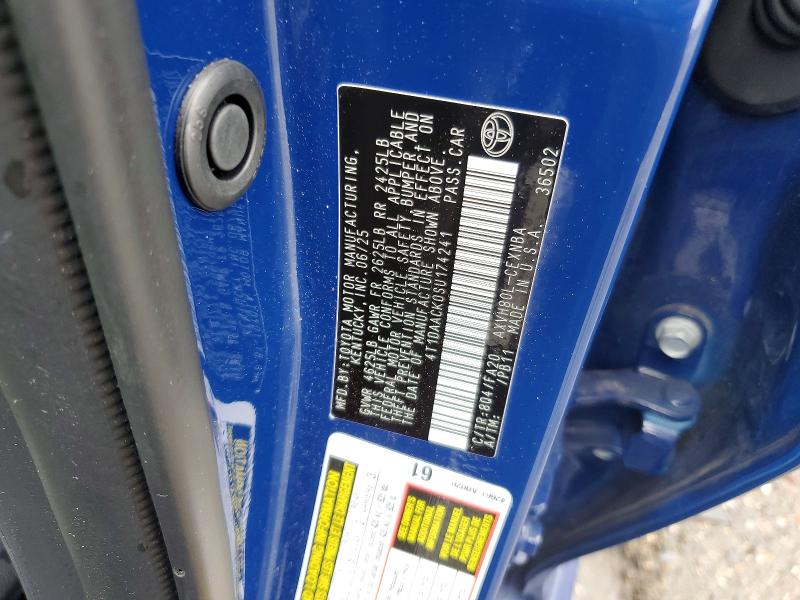 Продажа на аукционе авто 2025 Toyota Camry, vin: 4T1DAACK0SU174241, номер лота: 54469326