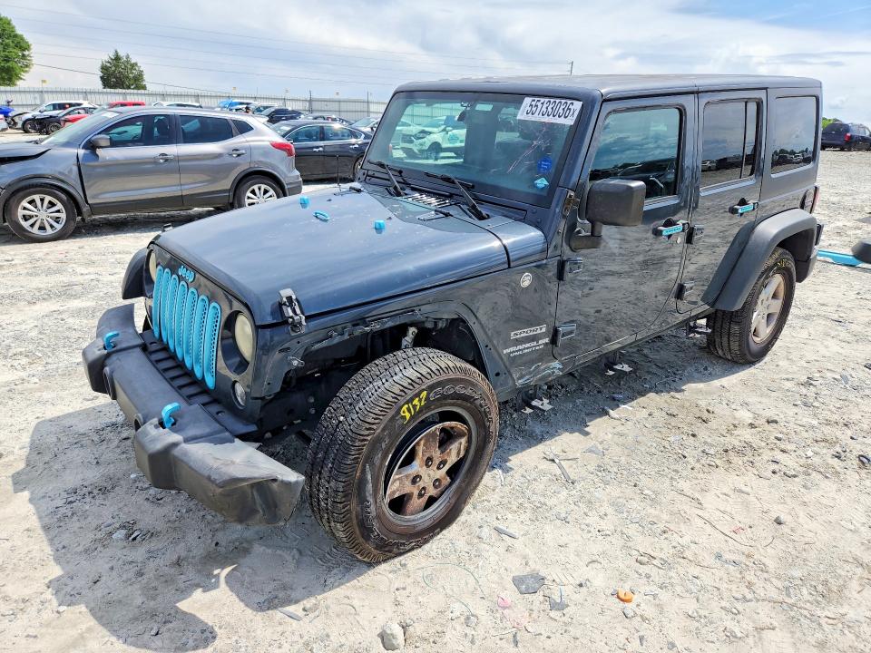 Aukcja sprzedaży 2017 Jeep Wrangler Unlimited, vin: 1C4BJWDG1HL586721, numer aukcji: 55133036