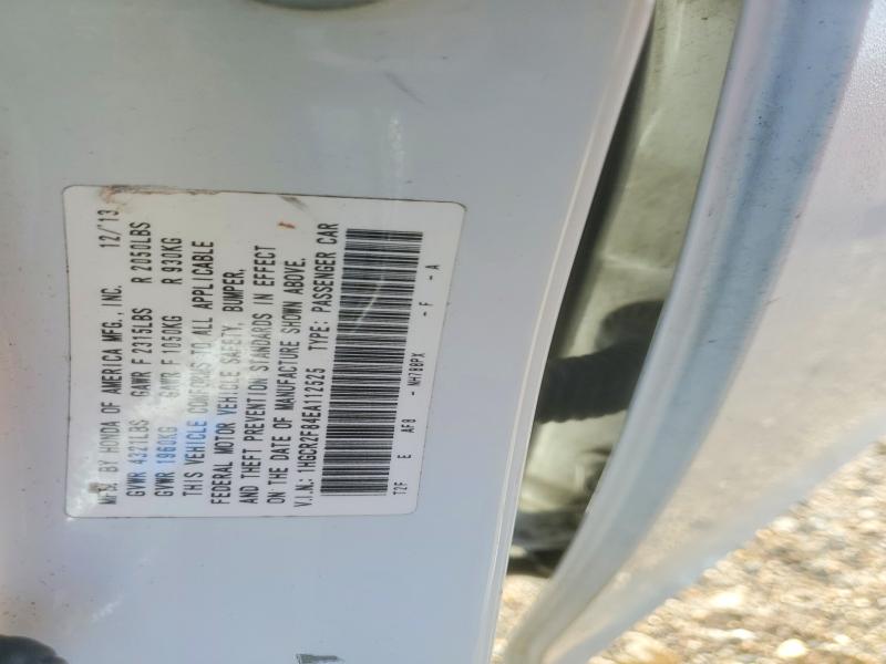 Продаж на аукціоні авто 2014 Honda Accord, vin: 1HGCR2F84EA112525, номер лоту: 54642946