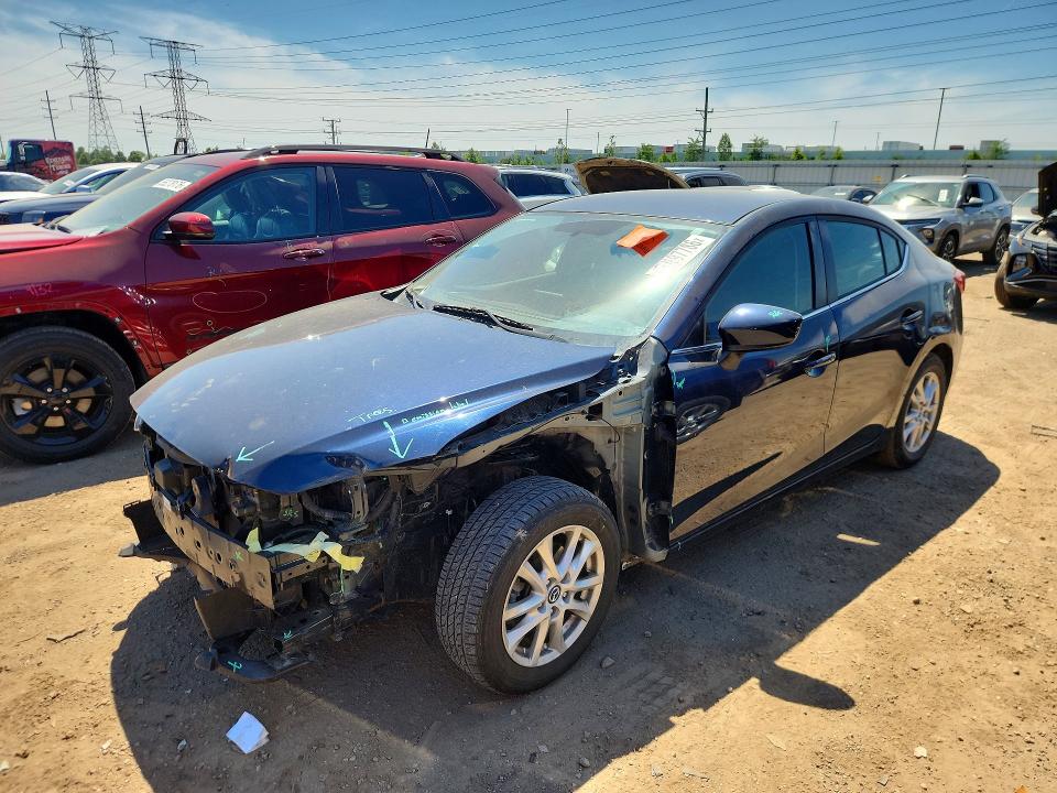 2015 Mazda 3 მანქანა იყიდება აუქციონზე, vin: 3MZBM1V75FM137219, აუქციონის ნომერი: 55197786