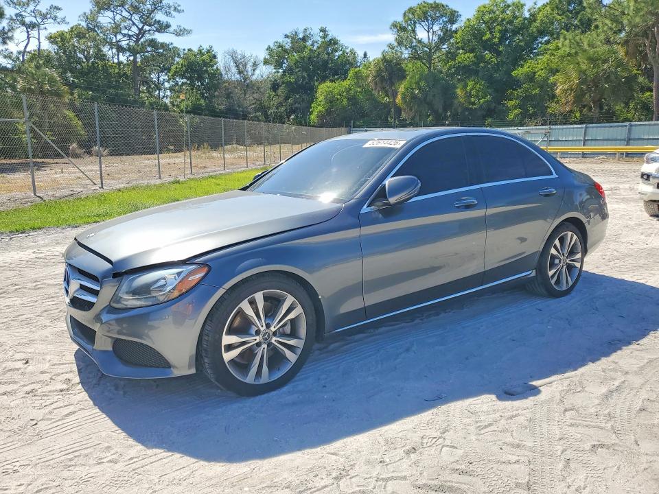 2018 Mercedes-benz C მანქანა იყიდება აუქციონზე, vin: 55SWF4JB9JU274265, აუქციონის ნომერი: 52614426