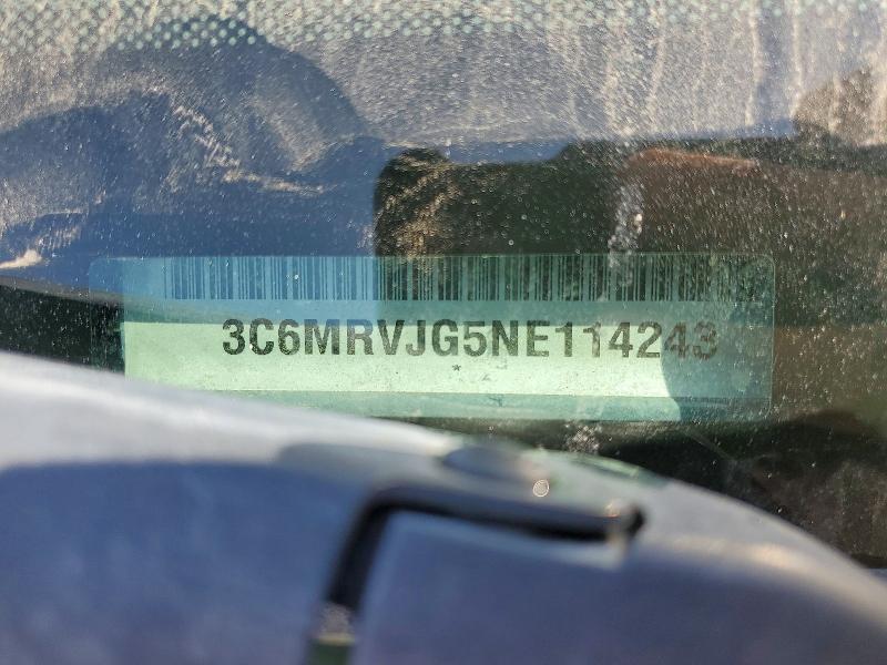 49607336 :رقم المزاد ، 3C6MRVJG8NE112485 vin ، 2022 Ram Promaster 3500 مزاد بيع
