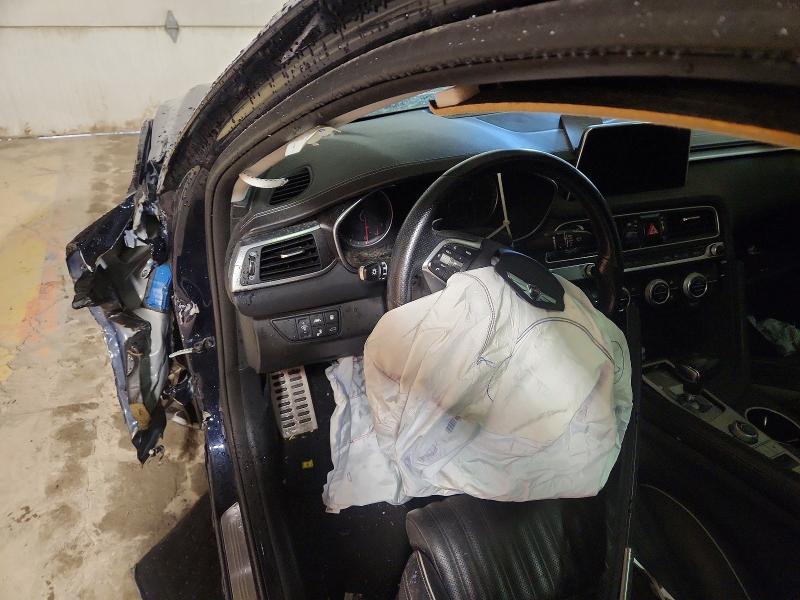 2019 Genesis G70 მანქანა იყიდება აუქციონზე, vin: KMTG74LE1KU027004, აუქციონის ნომერი: 52409806