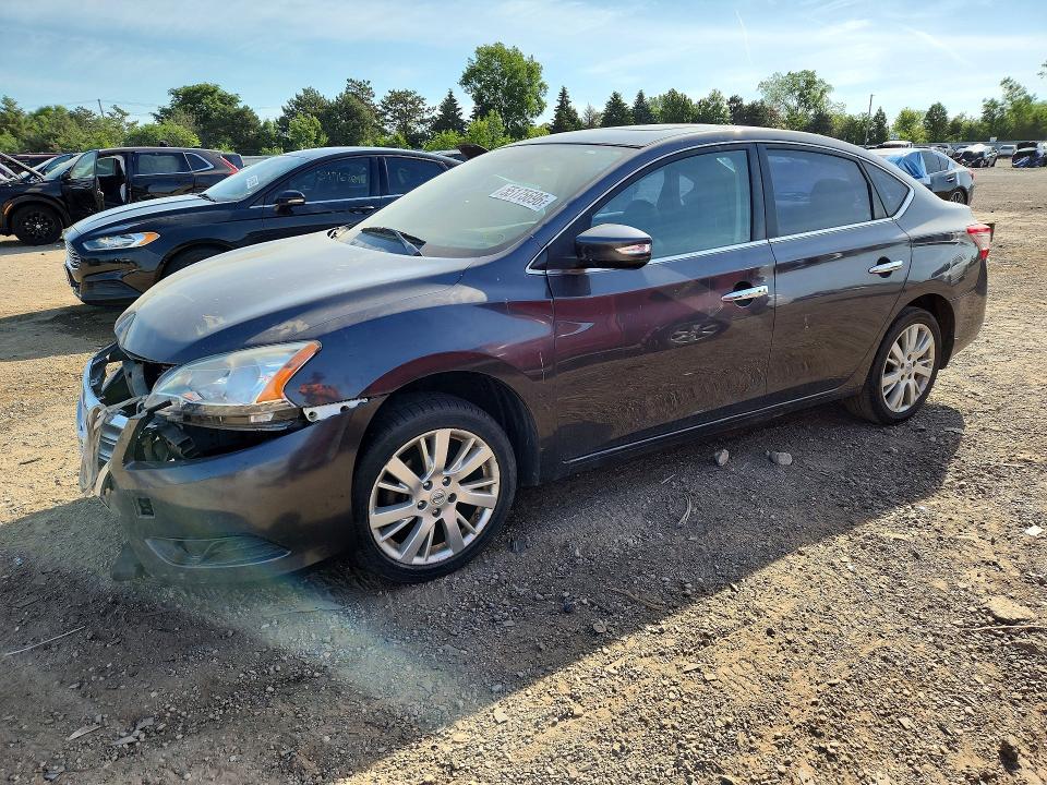 55175696 :رقم المزاد ، 3N1AB7AP6EY295950 vin ، 2014 Nissan Sentra مزاد بيع