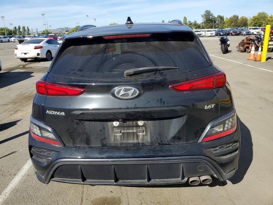 52969866 :رقم المزاد ، KM8K33A3XNU843015 vin ، 2022 Hyundai Kona مزاد بيع