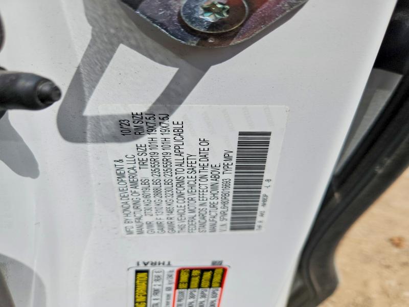 Aukcja sprzedaży 2024 Honda Odyssey, vin: 5FNRL6H80RB016693, numer aukcji: 54283806