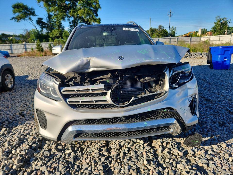 53203156 :رقم المزاد ، 4JGDF6EE6JB119356 vin ، 2018 Mercedes-benz Gls مزاد بيع