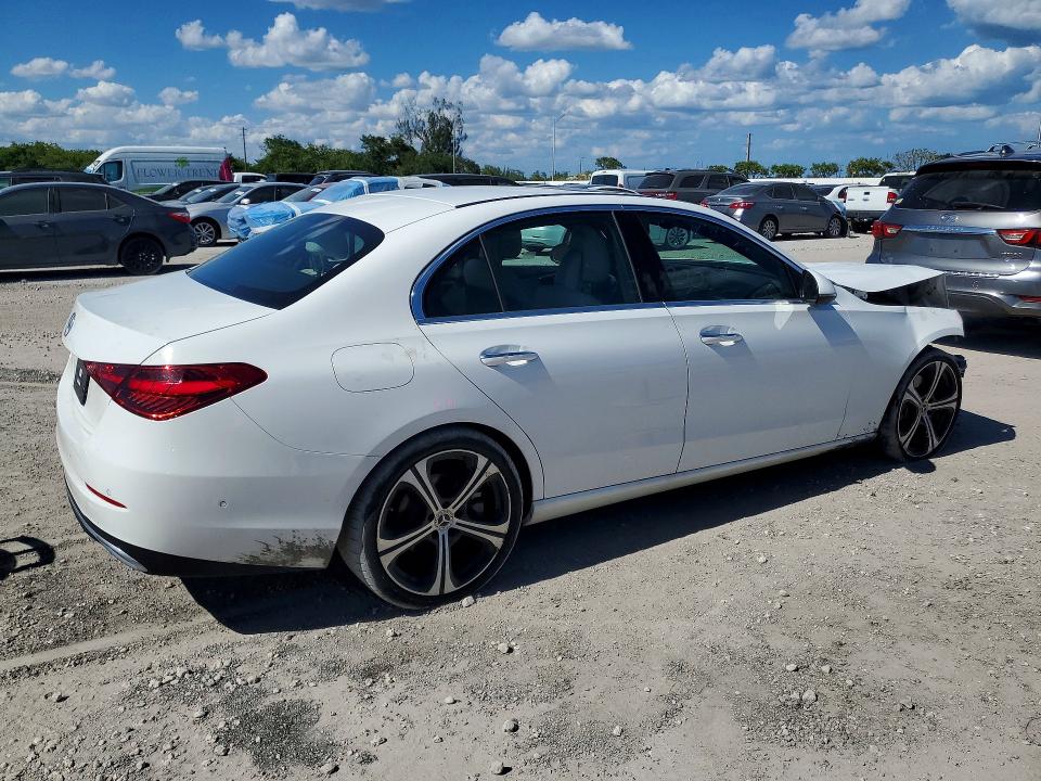 53424546 :رقم المزاد ، W1KAF4GB0RR212431 vin ، 2024 Mercedes-benz C مزاد بيع