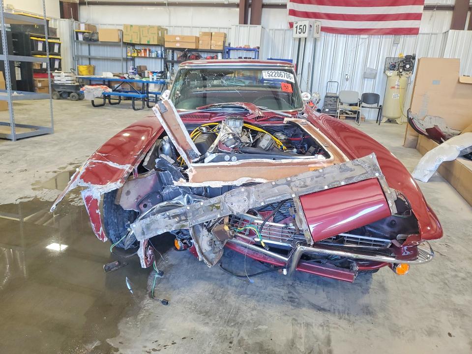 1967 Chevrolet Corvette მანქანა იყიდება აუქციონზე, vin: 194677S110496, აუქციონის ნომერი: 52206706