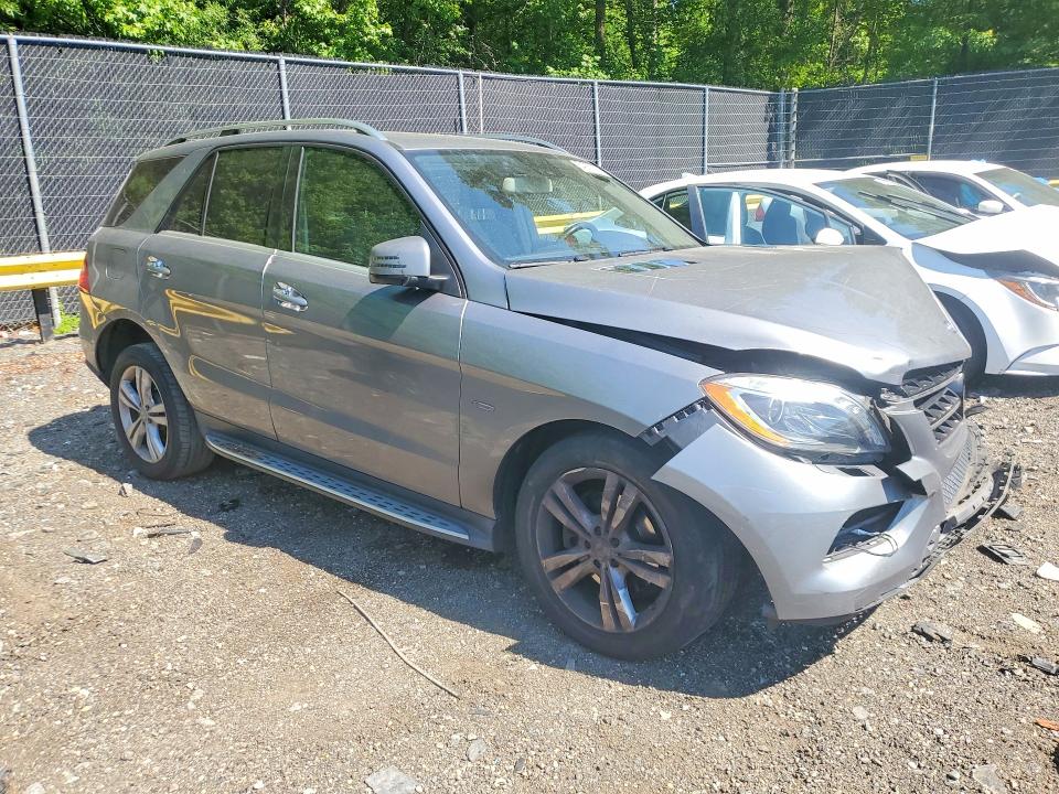 Aukcja sprzedaży 2012 Mercedes-benz Ml, vin: 4JGDA2EB8CA079223, numer aukcji: 54257276