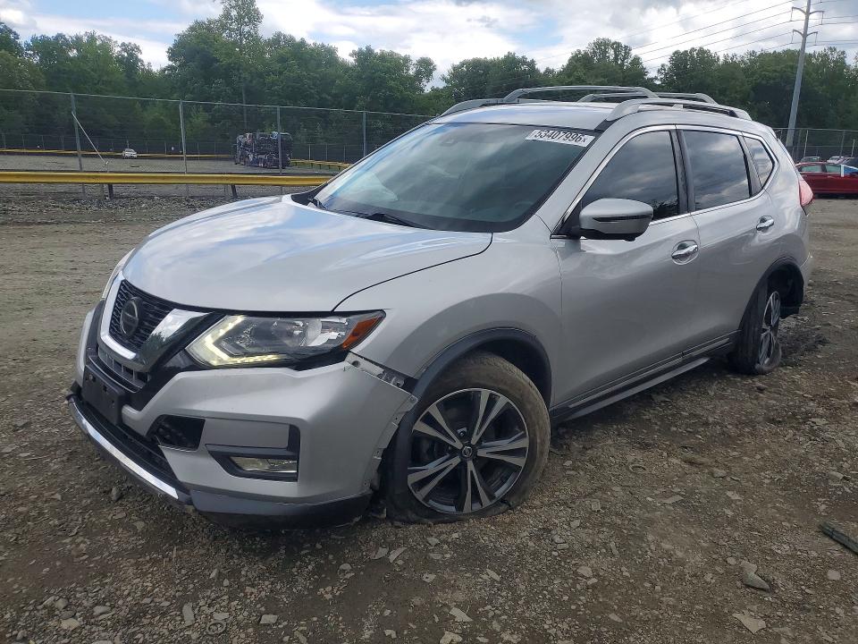 53407996 :رقم المزاد ، 5N1AT2MT9JC834923 vin ، 2018 Nissan Rogue مزاد بيع