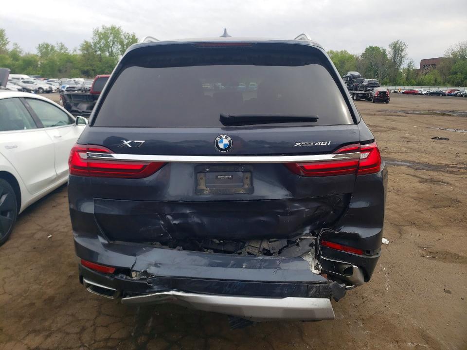 53113916 :رقم المزاد ، 5UXCW2C07L0E74729 vin ، 2020 Bmw X7 مزاد بيع