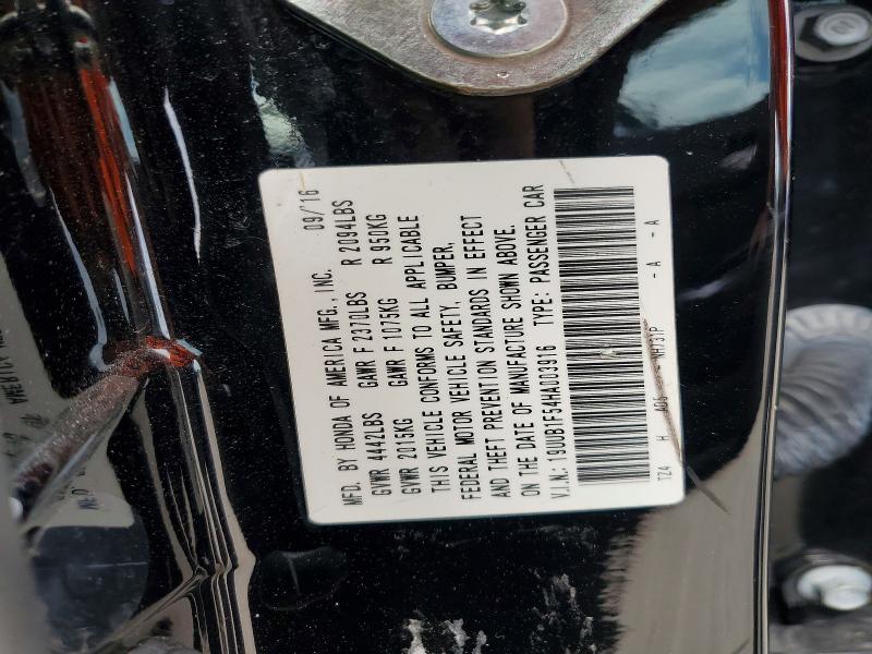 Aukcja sprzedaży 2017 Acura Tlx, vin: 19UUB1F54HA003916, numer aukcji: 52882946