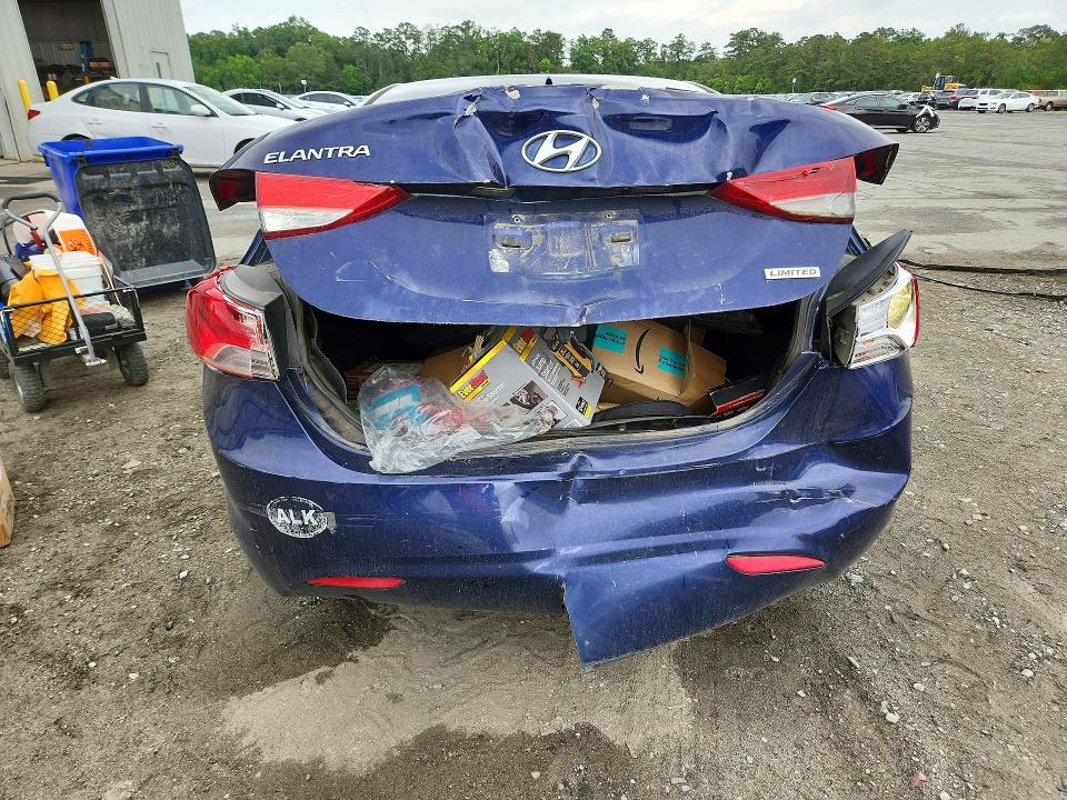 2013 Hyundai Elantra მანქანა იყიდება აუქციონზე, vin: 5NPDH4AEXDH446824, აუქციონის ნომერი: 52029166