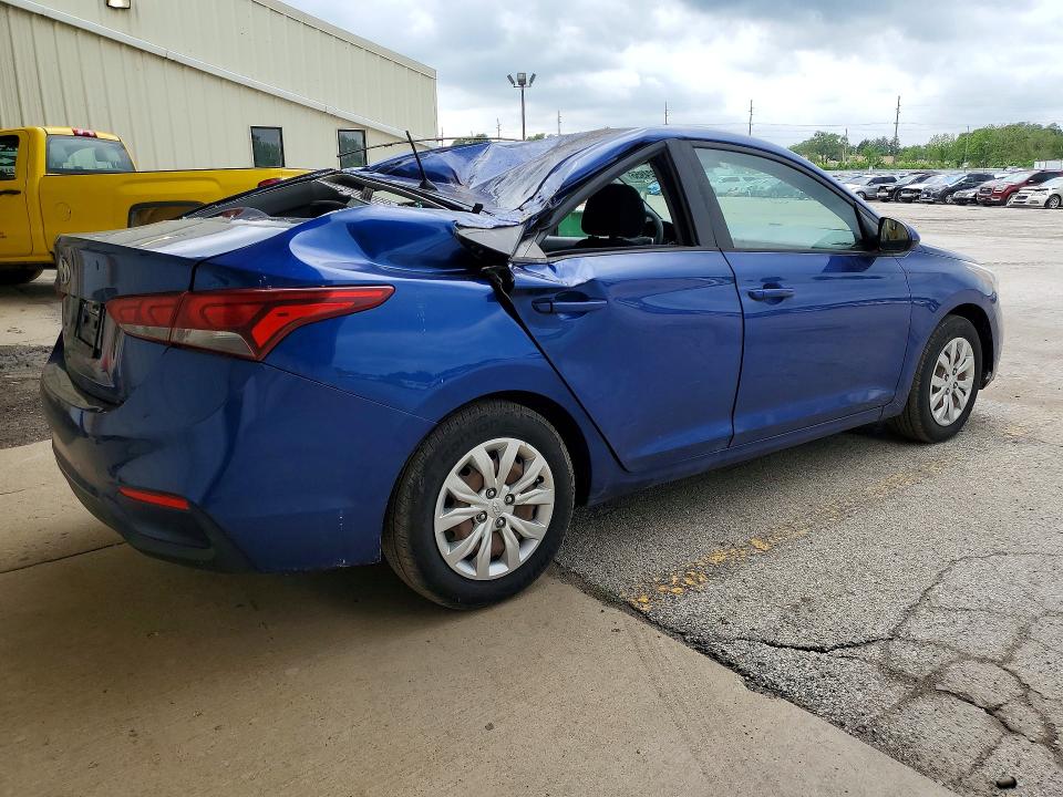 53924956 :رقم المزاد ، 3KPC24A39KE050056 vin ، 2019 Hyundai Accent مزاد بيع