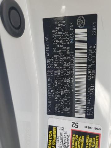 2025 Toyota Camry მანქანა იყიდება აუქციონზე, vin: 4T1DAACK2SU163371, აუქციონის ნომერი: 52295106