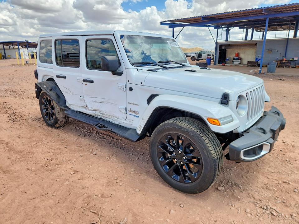 52568946 :رقم المزاد ، 1C4JJXP64MW803028 vin ، 2021 Jeep Wrangler Unlimited مزاد بيع