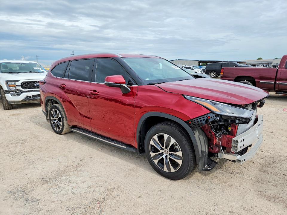 54790476 :رقم المزاد ، 5TDKDRAH2RS533290 vin ، 2024 Toyota Highlander مزاد بيع