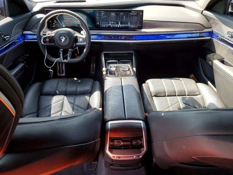53663476 :رقم المزاد ، WBA23EH05PCN46574 vin ، 2023 Bmw 740 مزاد بيع