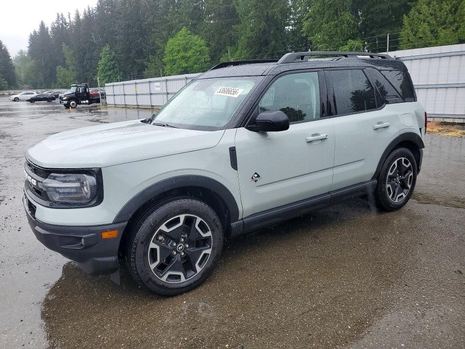 Продажа на аукционе авто 2022 Ford Bronco Sport, vin: 3FMCR9C62NRD44956, номер лота: 53606656
