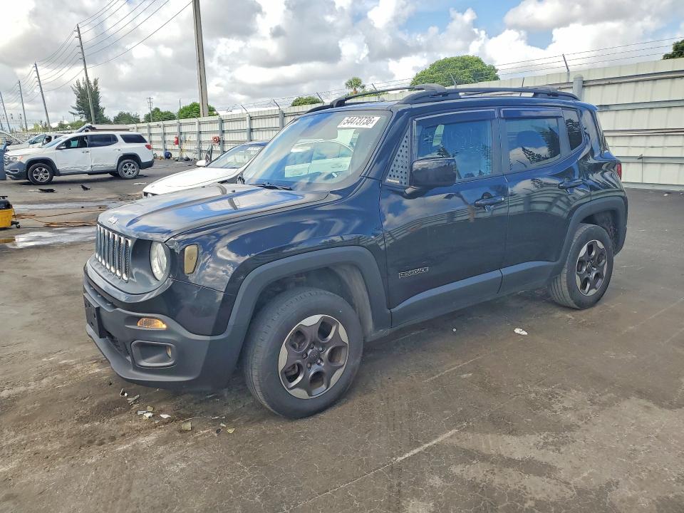 2016 Jeep Renegade მანქანა იყიდება აუქციონზე, vin: ZACCJBBW6GPE37738, აუქციონის ნომერი: 54473736